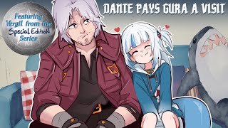 Dante pays Gura a visit (feat. Vergil from Devil May Cry series) Dante pays Gura a visit (feat. Vergil from Devil May Cry series)