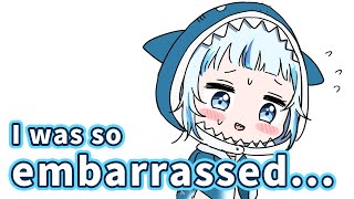 Gura's embarrassing story when she was a young shark Gura's embarrassing story when she was a young shark