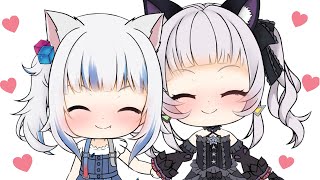 Gura & Shion Warms Your Heart Gura & Shion Warms Your Heart