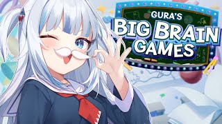 【Gura's Big Brain Games】Back to School! 🧠