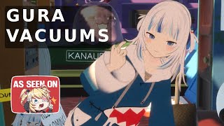 Gura Vacuum Stream Behind the Scenes Gura Vacuum Stream Behind the Scenes