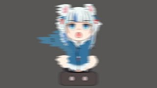 Gura spinning uncontrollably Gura spinning uncontrollably