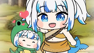 Gura & Dino Gura will become the Cutest tower's masters 🥰 Gura & Dino Gura will become the Cutest tower's masters 🥰