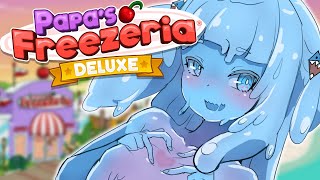 【PAPA'S FREEZERIA DELUXE】blue flavor shark