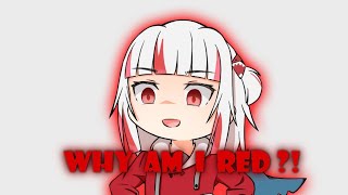 Gura why are you red?? Gura why are you red??